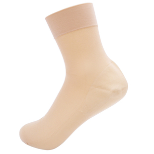 紫燕防裂袜子女足跟型夏季薄丝袜天鹅绒中筒脚裂袜后跟足裂袜多色