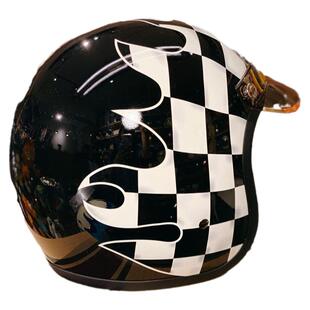 现货bell biltwell复古3/4盔摩托车头盔通用三扣式遮阳防晒帽檐