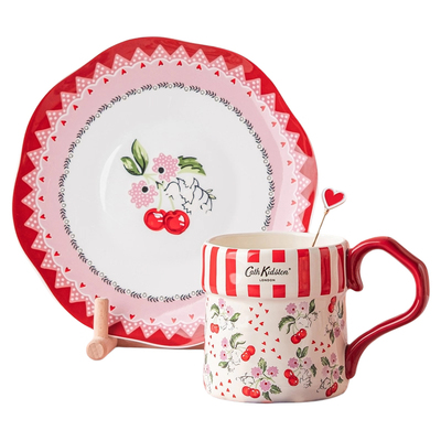 CathKidston少女陶瓷马克杯盘子