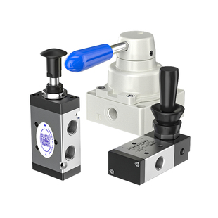 TWSANS台匠山耐斯手动阀4H手转阀HV手拉阀气阀换向阀气动开关阀