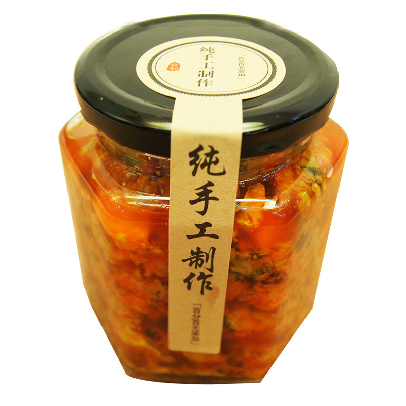 秃黄油大闸蟹拌面350g即食蟹黄酱