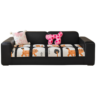 2025新款异形卡通沙发垫简约高级感四季通用固定防滑坐垫子防猫抓