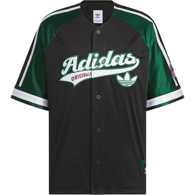 adidas阿迪达斯三叶草男子运动休闲短袖衬衫JN0767