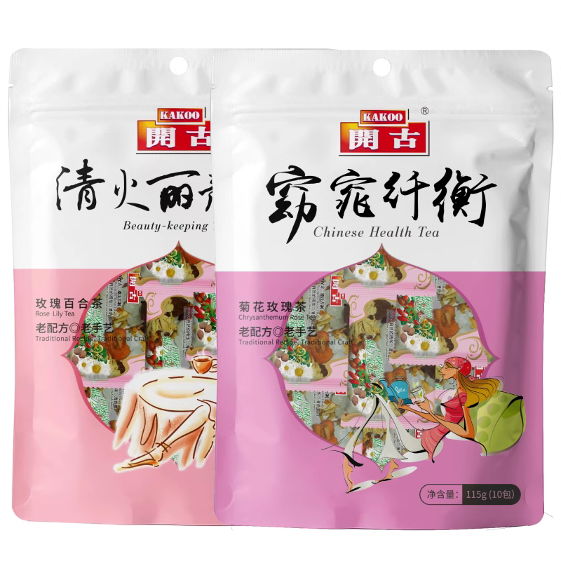开古水果八宝茶清火丽颜八宝菊花