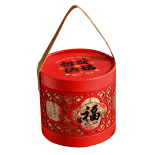 2026新年礼盒包装盒马年糖果零食盒年货饼干雪花酥礼品盒空盒定制