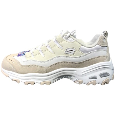 斯凯奇女鞋熊猫鞋增高运动鞋