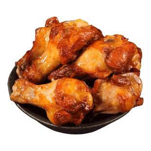 小石头奥尔良小鸡腿开袋即食整箱批发夜宵追剧休闲零食风干鸡翅根