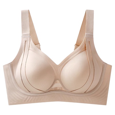 小胸聚拢提拉防下垂内衣女薄款