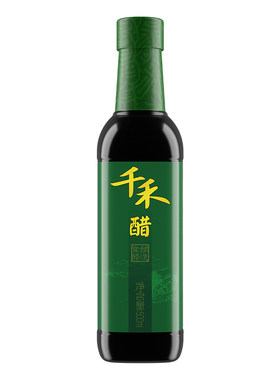 千禾醋500ml瓶家用瓶装炒菜凉拌酱料专业酿造优质调味醋调味烹饪
