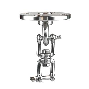 304不锈钢空中吊床瑜伽沙袋包秋千挂盘吊环固定扣固定盘挂钩吊钩