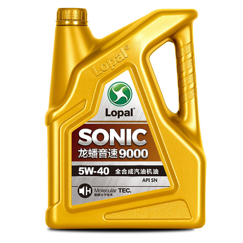 龙蟠5W40全合成机油抗磨提动力4L