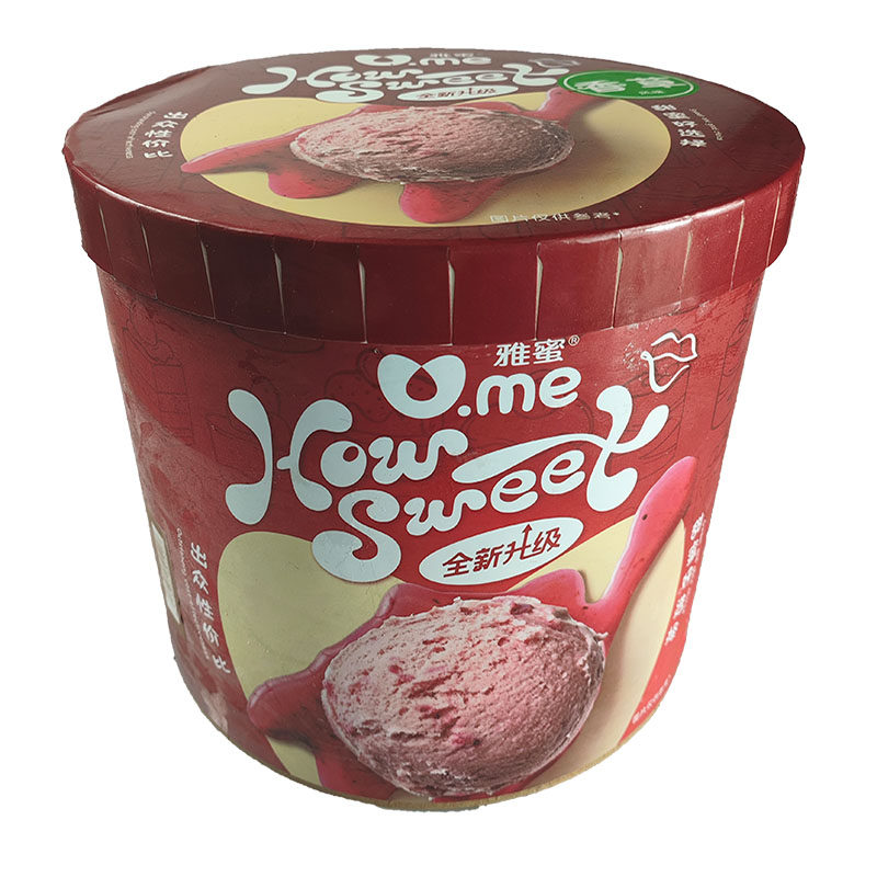 超性价比4kg大桶装商用雅蜜雪糕
