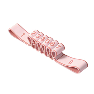 儿童舞蹈训练拉力带练功专用弹力带分段式数字12格芭蕾瑜伽阻力带