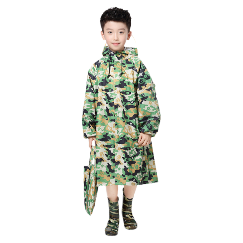小学生全身男孩长款书包儿童雨衣