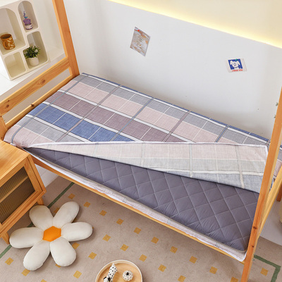 床垫学生宿舍单人90X190上下铺软垫背1一米二2寝室垫被褥子可拆洗