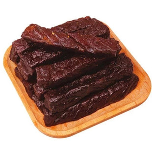 内蒙古风干牛肉干赤峰克旗㸆汁傻子王正宗碳烤250克零食特产小吃