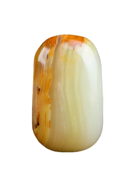 天然和田玉籽料原石手把件