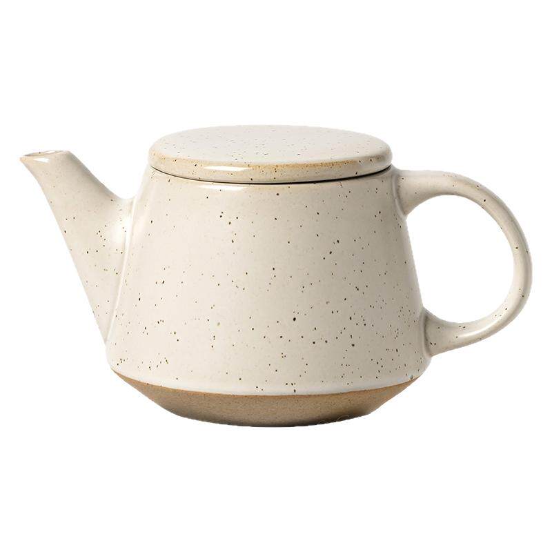 日式极简风家用陶瓷茶壶