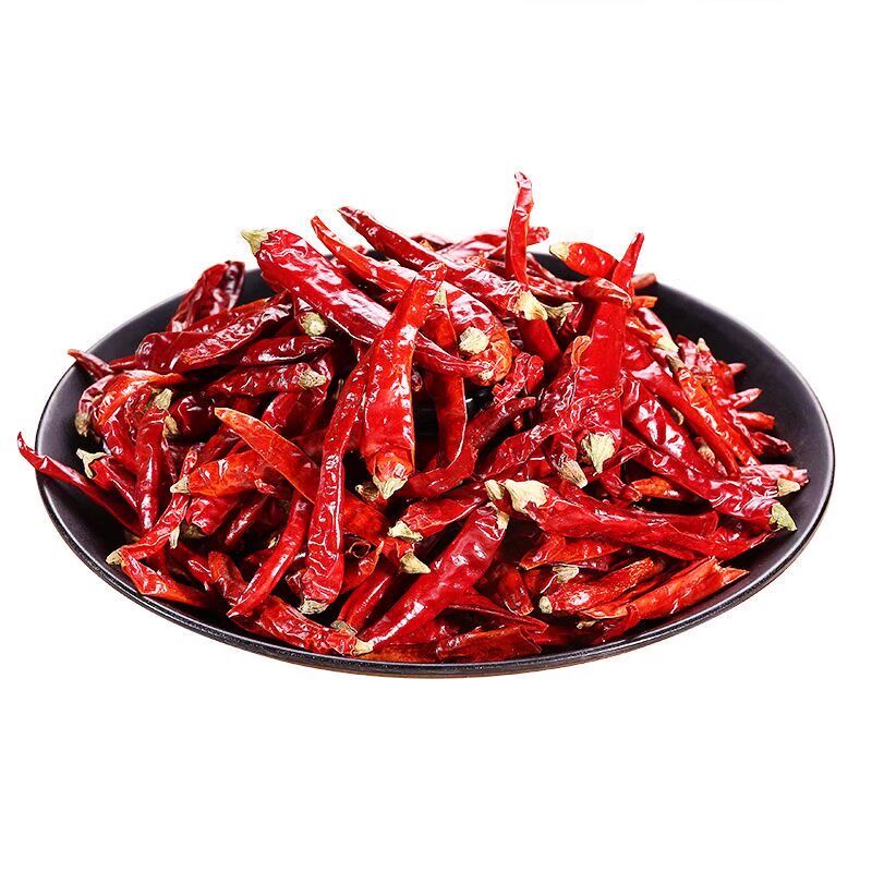 干辣椒批发商用魔鬼椒500g印度魔鬼辣椒段S17辣椒王干货辣椒面