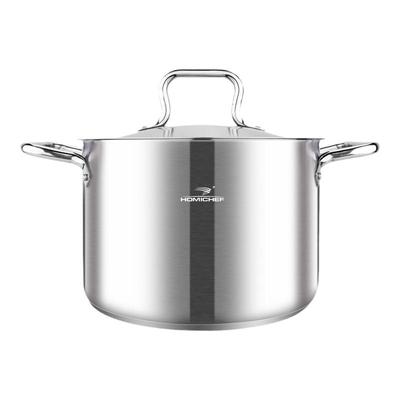 Homichef/家居大厨不锈钢汤锅