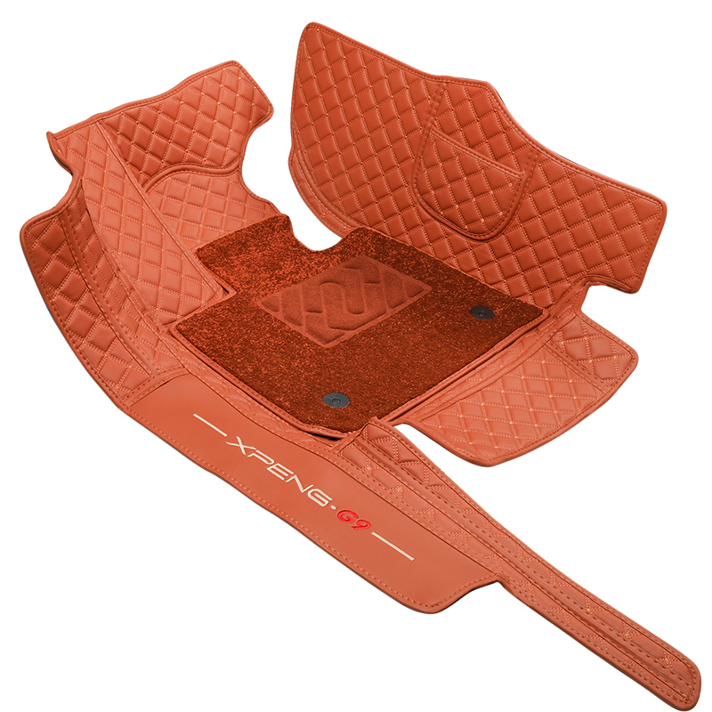 适用小鹏g9脚垫全包围2025款24专用plus汽车用品改装地毯max 全包