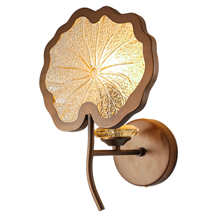 床头壁灯法式中古风美式卧室客厅背景墙灯复古宋式美学氛围感灯具