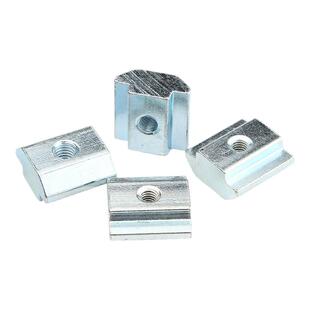 欧标铝型材配件T型螺母滑块t形螺母螺栓螺丝帽国标方螺帽M4M5M6M8