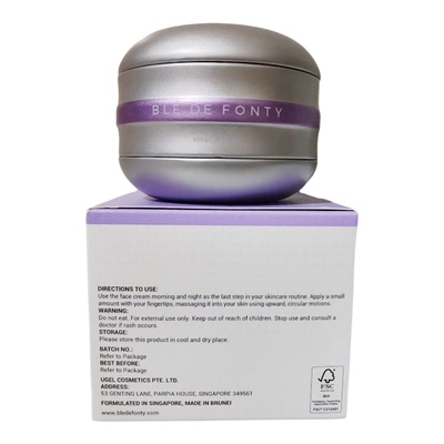 新加坡bledefonty枫缇冰藻双肽紧塑提拉面霜50ml