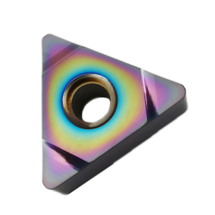 超高硬68度淬火钢专用刀片数控三角形外圆TNMG160404替氮化硼CBN