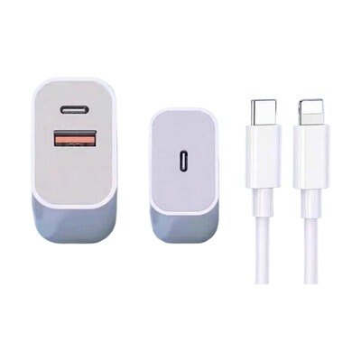 适用苹果45w双口充电器头i