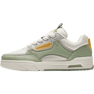 安踏骜杰板鞋女新款透气户外休闲鞋潮流增高小白鞋122448040R