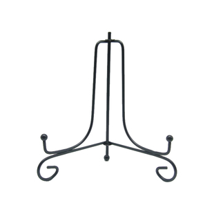 欧式铁艺术支架茶饼架工艺盘子架托展示架观赏家用收纳碟架可折叠