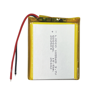 绍能电池3.7V5000mAh聚合物105565充电宝带安全保护955465可充电