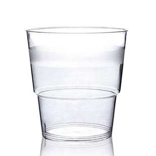 一次性杯子航空杯加厚硬塑耐高温塑料杯水杯泡茶杯酒杯饮水杯家用