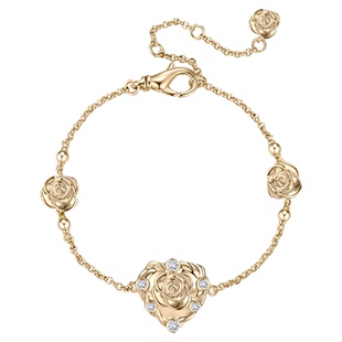 XTASTE USELESSOBJECTS 玫瑰花爱心时尚闺蜜高颜值穿搭手环手链