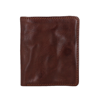 allsituation头层牛皮复古钱包