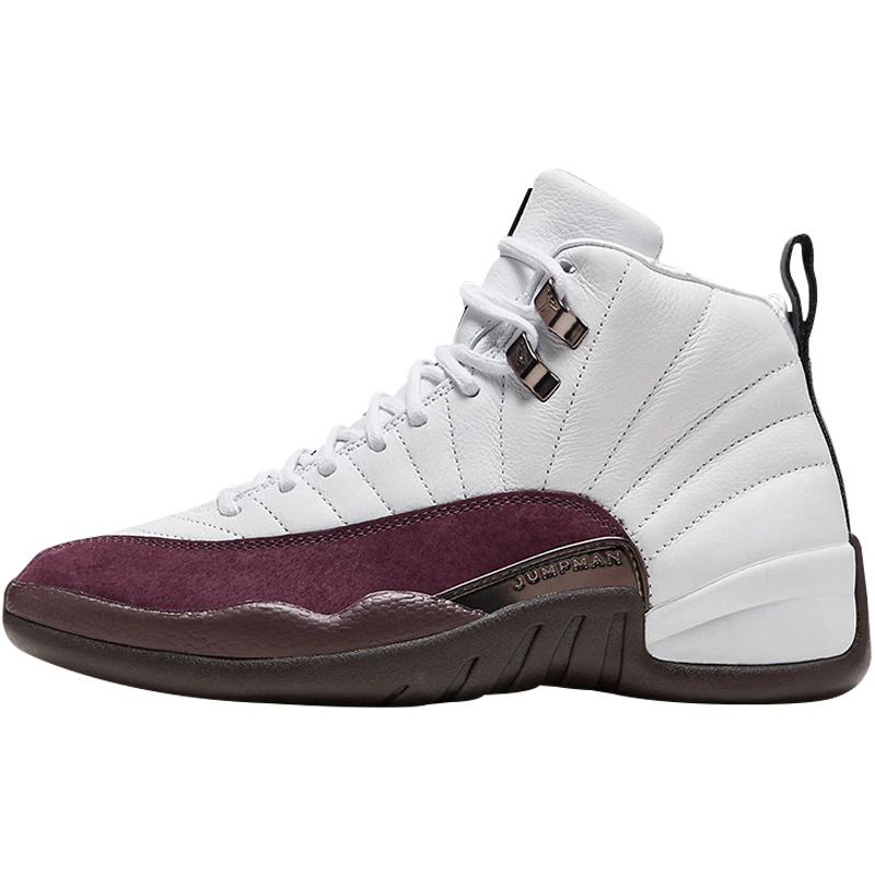 小鸿体育Air Jordan 12 A Ma Maniere AJ12白酒红高帮DV6989-100