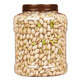 新货本色开心果无漂白原味500g罐装坚果干果盐焗散称批发孕妇零食