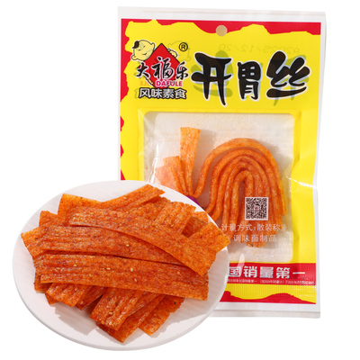 大福乐开胃丝辣条小时候儿时怀旧5毛钱经典麻辣小吃小零食大礼包