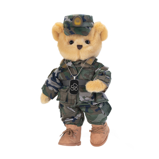 bears'home熊之家迷彩熊武警军人小熊礼物玩偶公仔形象专属定制