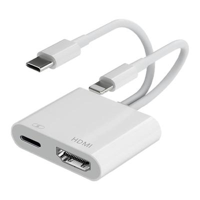 苹果转HDMI投屏器lightning接口