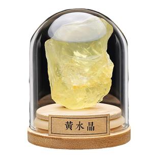 天然水晶原石矿石标本摆件石头晶体收藏彩色宝石儿童科普学生礼物