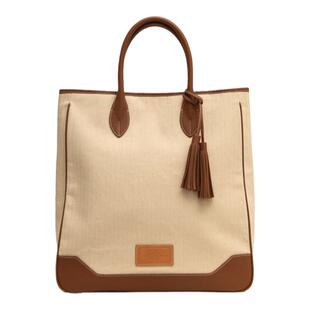 法布里克商店 意大利鱼骨纹帆布配Togo小牛皮 通勤Tote包 现货