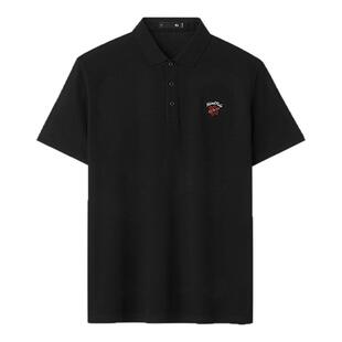 【送你衣多小红花】海澜之家POLO衫夏翻领短袖T恤男生高级感冰丝
