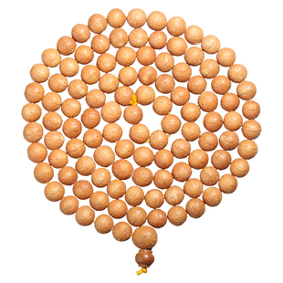 2025尼泊尔小凤眼菩提子原籽108颗红皮高密念珠手串男女项链包邮