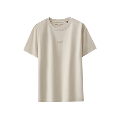 MarcO'Polo小字母印花短袖T恤男