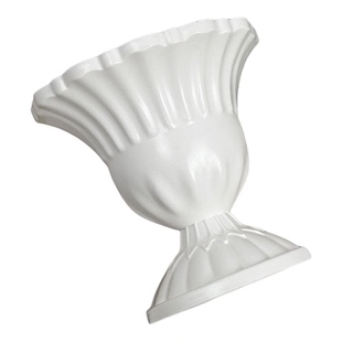 半壁花瓶永生花法式油画插花创意diy塑料仿真花手绘艺术半壁花瓶