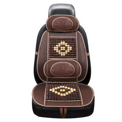 四季通用木珠透气通风汽车坐垫