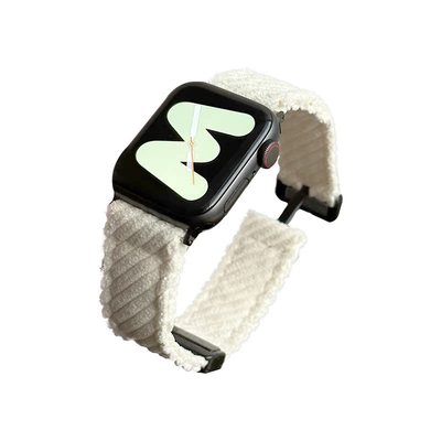 新款秋冬针织磁吸表带智能运动