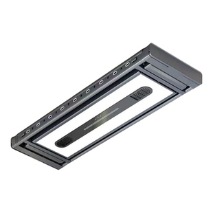 超薄电动晾衣架家用阳台嵌入式智能语音遥控全自动升降烘干凉晒杆